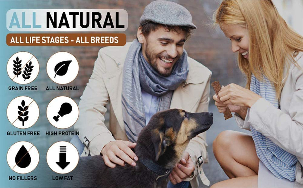 Premium Beef and Banana Dog Treats - 5 Oz. | 100% Human Grade | Made in the USA | High Protein | Grain Free | Limited Ingredients | No Fillers | BHA-BHT Free | Soft and Tender